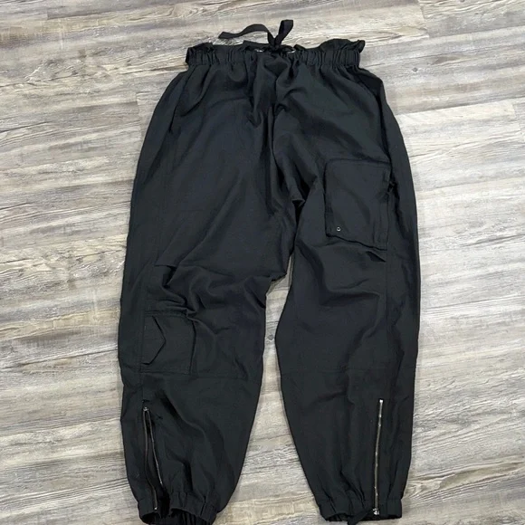 FP Movement by Free People Black Cargo Jogger Pants - Picture 1 of 3